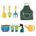 thumbnail image 1 of 9Pcs Kids Gardening Tool Sets Children Garden Hand Tools Kit Playing Sand Beach Toys Tools, 1 of 8