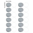 thumbnail image 2 of Food Storage Glass Bottle Lids Leakproof Scratch Proof Jar Storage Covers 86mm Reusable Jar Lids for Kitchen and Outdoor Use 12-Pack 12PCS, 2 of 4