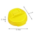 thumbnail image 2 of Chmadoxn Tools&Home Improvement Reusable Can Lid Plastic Can Protector For Party Picnic Trips 3pc top of a bottle, 2 of 2