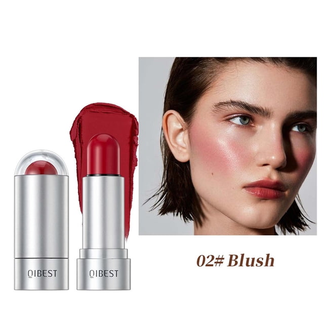 FSTDelivery Soins de Beauté et Personnels! Stick Blush-en-1 Blush et Maquillage pour les Lèvres Stick Multifonctionnel Poudre pour les Yeux Paresseux, Ensemble de Maquillage Cadeau de Noël pour Femmes Petite Amie Ensemble de Maquillage
