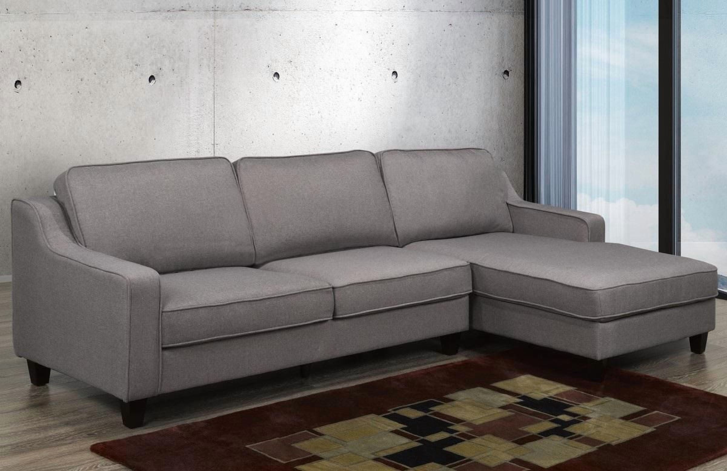 Sonia RHF Sectional, Grey