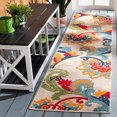 thumbnail image 1 of SAFAVIEH Cabana Kuzman Tapis Floral Extérieur, 1 of 9