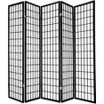 thumbnail image 2 of Legacy Decor Japanese Oriental 5 Panel Room Divider, 71" Tall, Black Color, 2 of 2
