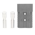 thumbnail image 3 of Battery Quick Connector Kit, Professional SH350 350A 600V Plug Connector High Current Corrosion Resistance   For Car For Boat Grey, 3 of 8