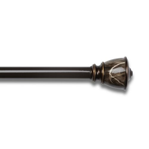 Tringle de 66 à 120 po d'1 po Marble Urn de hometrends en bronze