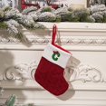 thumbnail image 1 of Vaidha Décorations de Noël Chaussettes de Noël Rouges Tricotées Alphabet Brodées Chaussettes Colorées 26 Lettres Chaussettes Cadeau, 1 of 4