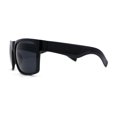 thumbnail image 4 of Mens OG Flat Top Rectangle Gangster Mob Shade Sunglasses Shiny Black, 4 of 4