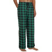 Mens Pajamas Plaid Pants Sleep Long Pant with Pockets Soft PJ Bottoms Classic Home Wear Elastic Waist Flannel Pajama Pants Slipper Sock Slipper and Plaid Pajama Pants 10 Star 27x Pajama Pants