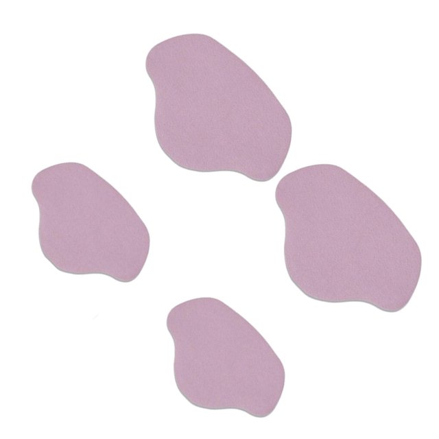 Semelles de Talon pour Chaussures, Réparation de Talon, Patch Adhésif pour Talons Hauts pour Hommes et Femmes, Rose