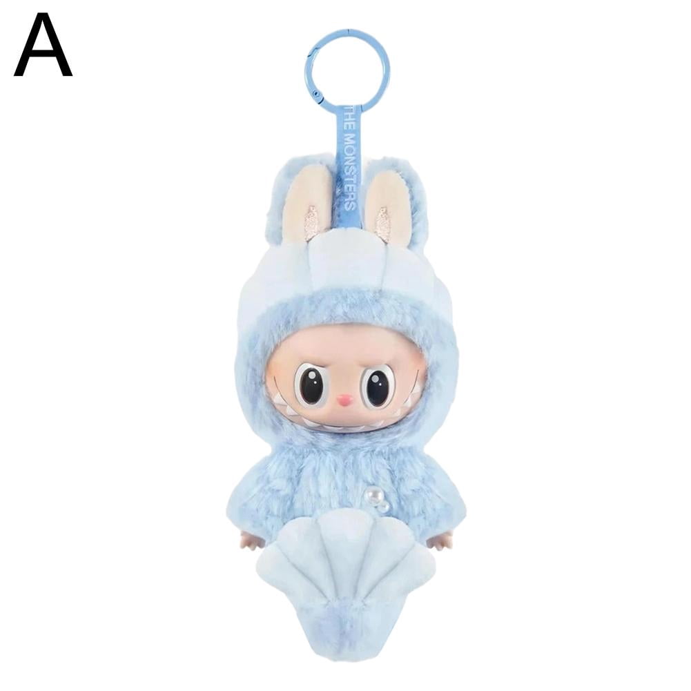 Jouet en Peluche de Collection - Violet, Brun, Bleu Ciel - Cadeau Parfait