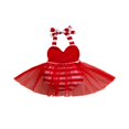 thumbnail image 3 of Christmas Infant Baby Romper Dress Patchwork Sleeveless Jumpsuits, 3 of 6