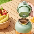 thumbnail image 3 of Youkk Compact Blender Mixer Powerful And Easy To Juice Extractor Juice Blender Portable Electric Blender purple 4-blade knife, 3 of 6