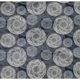 thumbnail image 4 of oneOone Organic Cotton Poplin Twill Fabric Circle Block Printed Fabric 1 Yard 42 Inch Wide, 4 of 4