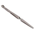 thumbnail image 1 of Pince à Épiler pour Façonner les Ongles, Mini Pousse-Cuticules Portable à Double Extrémité, Légère pour la Maison, Ruthénium Noir, 1 of 8