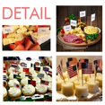 thumbnail image 3 of Indicateur de Direction Montre Nord-Ouest Cure-Dent Triangle Toppers de Cupcake Drapeau, 3 of 3