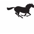 thumbnail image 1 of Horse Mustang - Vinyl Decal Sticker - 7" x 3.75" - Black, 1 of 4