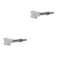 thumbnail image 1 of Baohd Easy Idle Screw Adjuster Screw Idle TPI For 250/300 Tpi/ Models Durable Silver 2Set, 1 of 6