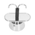 thumbnail image 4 of Moka Maker Moka Pot 100ml Dual Pipe Stainless Steel Thickened Strainer Moka Pot For Espressoes Cappuccino Latte, 4 of 8