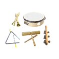 thumbnail image 3 of Ensemble Éducatif de Musique en Bois Compétences en Résolution de Problèmes Apprentissage Précoce Percussion 5 Pcs, 3 of 7