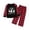 Red, variant on Christmas Holiday Outfit Kids Toddler Christmas Family Matching Tops and Pants Set Festive Plaid Long Sleeve Shirts and Pajama Bottoms for Holiday Outfits
