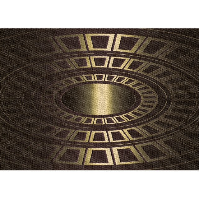 Ahgly Tapis Rectangulaire Lavable en Machine Intérieur Transitionnel Chêne Brun, 2 Pieds x 5 Pieds