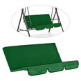 thumbnail image 3 of Garden Swing Seat Cover Patio Cushion Protection Accessory Garden Swing Sunscreen Bench Covers Dark Green, 3 of 9