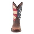 thumbnail image 1 of Durango Men's 11" Rebelâ¢ by Durango Patriotic Pull On Western Boot Brown/Union Flag - DB5554, 1 of 3