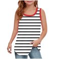 thumbnail image 1 of RXIRUCGD 2025 Vêtements d'Été pour Enfants Filles Décontracté Sans Manches Col Rond Imprimé, 1 of 5
