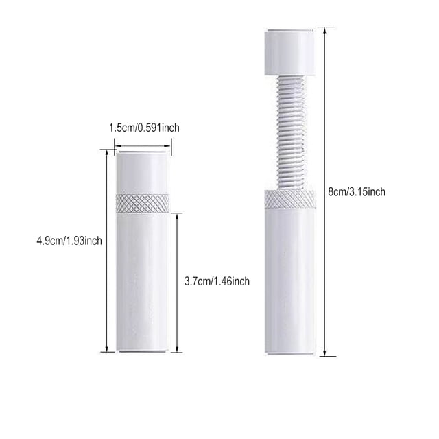Support de Support en Aluminium Blanc pour GPU - Support Anti-Affaissement, Support de Carte Vidéo pour Carte Graphique, Support Anti-Affaissement Blanc-4,9 cm
