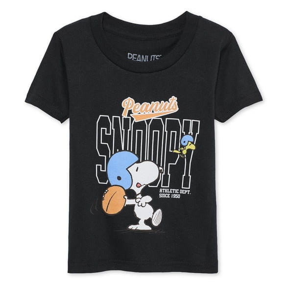 T-shirt à imprimé graphique Snoopy Peanuts pour petits garçons