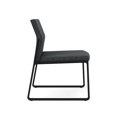 thumbnail image 4 of Fauteuil d'Appoint Sans Accoudoirs pour Réception Gansett / Acier Noir / Gris Foncé, 4 of 5