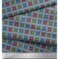 thumbnail image 2 of Soimoi Polyester Crepe Fabric Flower Artistic Printed Craft Fabric by The Yard 52 Inch Wide, 2 of 3