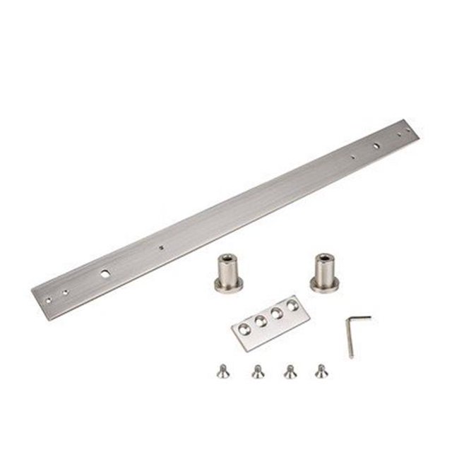 Spectrum Brands 235640 Interior Sliding Door Extension Track Kit - Satin Nickel