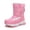 Pink, variant on FhsagQ Boots Girls Cowboy Boots Size 2.5 Children's Shoes Snow Boots Girls Boys Outdoor Boots Non Warm Boots Snow Boots Girls Cowboy Boots Size 4.5 Big Kid Girls Cowboy Boots Size 13 33