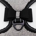 thumbnail image 3 of Dog Harness  Rhinestone Bling Bowknot Harness Adjustable Reflective Collar Vest for Pet Dogs Puppy, 3 of 7