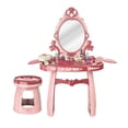 thumbnail image 3 of Esquirla Coiffeuse pour Enfants Ensemble Éducatif Miroir de Croissance pour Cadeaux de Fête Restaurant Intérieur, 3 of 8