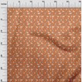 thumbnail image 3 of oneOone Polyester Spandex Orange Fabric Animal Craft Projects Decor Fabric Printed By The Yard 56 Inch Wide, 3 of 5