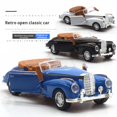 thumbnail image 2 of Modèle de Véhicule 1:32 Super Classique Voiture Jouet à Rétrofriction Collection Éducative Porte Ouverte Modèle de Voiture Cadeau pour Audi Blanc, 2 of 6