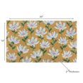 thumbnail image 2 of Coir Door Mat Shasta Daisy 18 X 30, 2 of 3