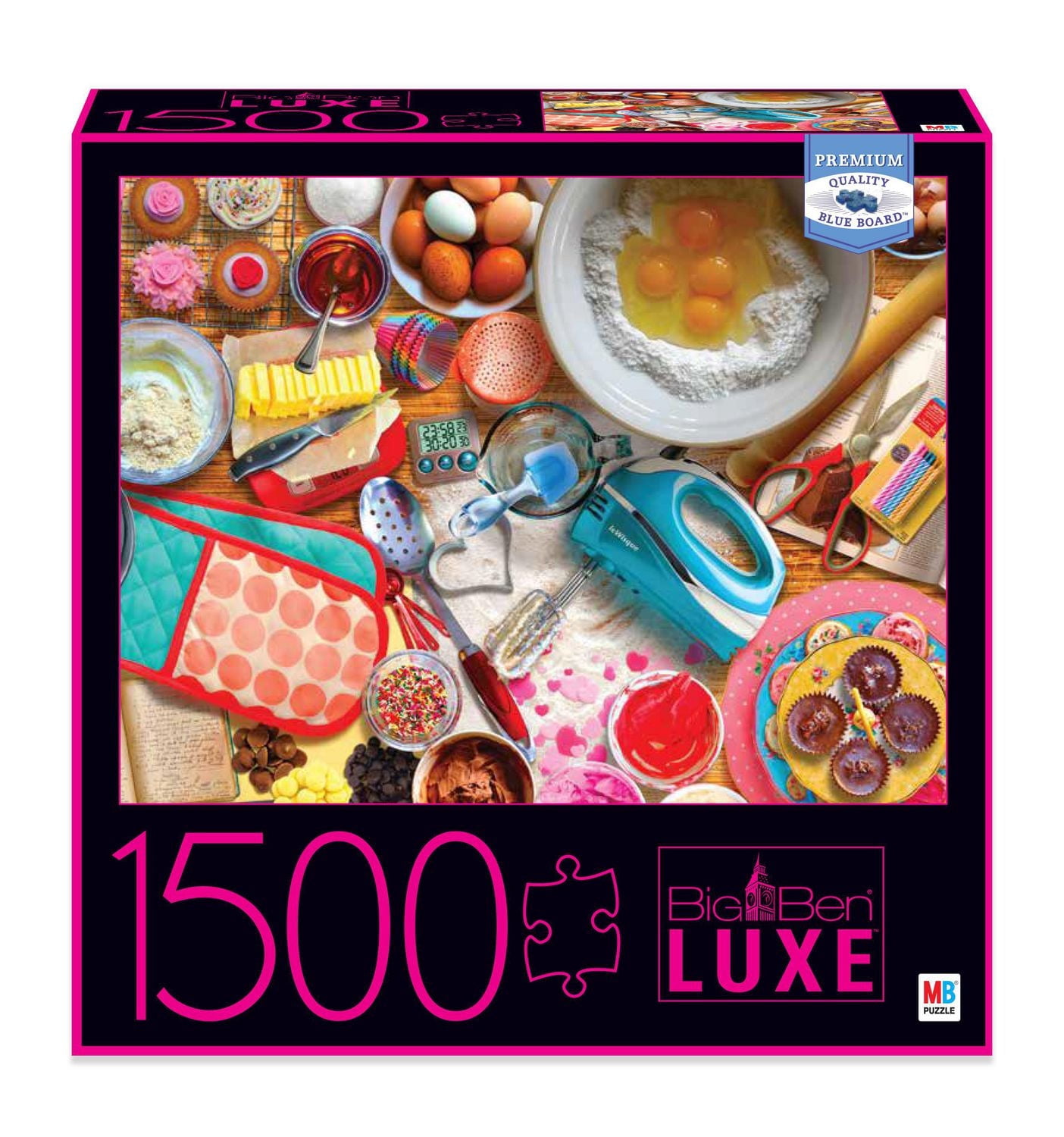 1500-Piece Big Ben Luxe Jigsaw Puzzle, for Kids and Adults, Cake Bake