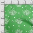 thumbnail image 2 of oneOone Georgette Viscose Light Green Fabric Tea Kettle Sewing Craft Projects Fabric Prints By Yard 42 Inch Wide, 2 of 4