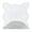 Gris, variante sur Tapis pour moderne peau de mouton Flokati, 2 pi x 3 pi 3 po, fourr. synth. poils longs