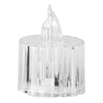 thumbnail image 2 of Ohufall Battery Tea Flameless LED Tea Candle Battery Powered Fake Candle Long Suitable For Wedding Party Holiday Decor Outdoor Battery Operated Candles LED Candle Lights Flameless Candles, 2 of 4