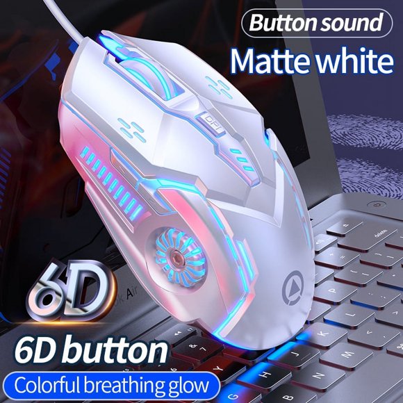 SNNROO G5 Elite Gaming Wired Mouse - Ultra-Precise Mechanical Mice with Ergonomic Design Adjustable DPI and Durable Computer Accessories for Gamers and Office Users