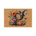 thumbnail image 1 of Todaioua Halloween Letter Pumpkin Mats Fall Leaves Plant Flowers 16x24 Inch Washable Rug for Front Door Inside Front Outside Entrance Fall Rugs for Halloween Outdoor Decorations Indoor Door Mat, 1 of 2