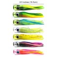 thumbnail image 4 of Artificial Resin Soft Bait Beginner Professional Portable Lure Baits Saltwater Simulation Crankbait Swimbait Fishing Inch Type 4 Clear, 4 of 7