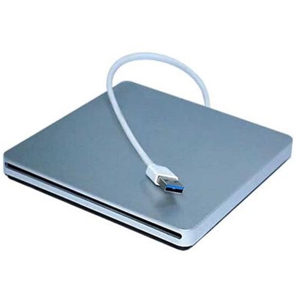 External CD DVD Drive USB 3.0 MILFECH Portable Slim CD / DVD-RW Burner With Type C Plug & Play Superdrive for Laptop PC under Windows 7/8/10 / XP and Mac OS for Apple MacBook MacBook Pro MacbookAir