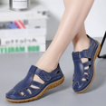 thumbnail image 2 of Kcodviy Chaussures pour Femmes Plates Souples Sandales de Marche pour Femmes Sandales à Semelle Sandales Fantaisie pour Femmes Sandales Rétro Décontractées, 2 of 5