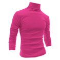 thumbnail image 1 of INSPIRE CHIC Men's Pullover Turtle Neck Long Sleeves Stretchy Slim Fit Tops, 1 of 7