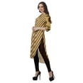 thumbnail image 4 of Moomaya Kurta d'Été en Coton Longueur Genou Imprimé Manches Retroussables Kurtis pour Femmes, 4 of 6